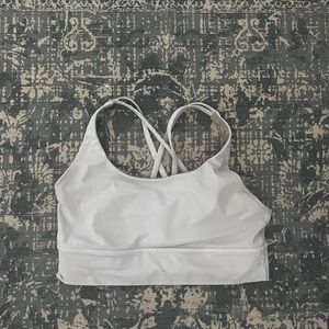 White Lululemon Sports Bra
